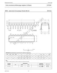 N74F299D Datasheet Page 10