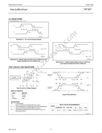 N74F367D Datasheet Page 7
