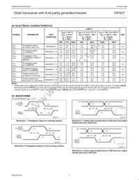 N74F657N Datasheet Page 7