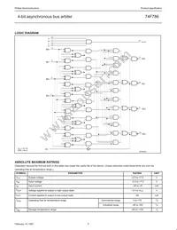 N74F786D Datasheet Page 5