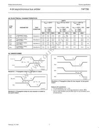 N74F786D Datasheet Page 7