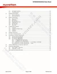 N79E845ASG Datasheet Page 4