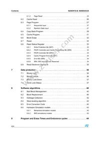 NAND02GW3B2AN6F Datasheet Page 4