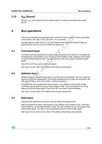 NAND02GW3B2AN6F Datasheet Page 19