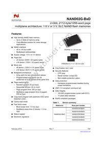 NAND02GW3B2DZA6E Datasheet Cover