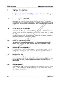 NAND04GR3B2DN6E Datasheet Page 16