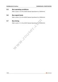 NAND08GAH0JZC5E Datasheet Page 16