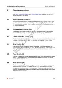 NAND08GW3D2AN6E Datasheet Page 13