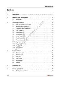 NAND16GW3D2BN6E Datasheet Page 2