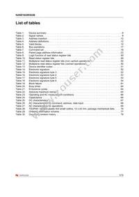 NAND16GW3D2BN6E Datasheet Page 5