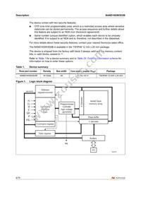 NAND16GW3D2BN6E Datasheet Page 8