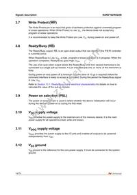 NAND16GW3D2BN6E Datasheet Page 14