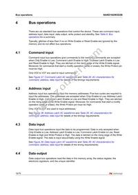 NAND16GW3D2BN6E Datasheet Page 16