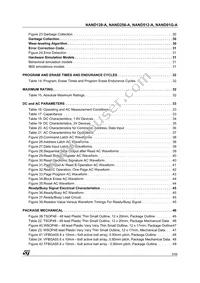 NAND512W3A2BN6F Datasheet Page 5