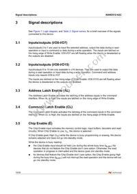 NAND512W3A2CZA6E Datasheet Page 14