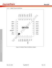 NANO103SD3AN Datasheet Page 20