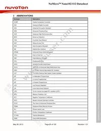 NANO112VC2AN Datasheet Page 21