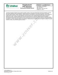NANOSMD270LR-2 Datasheet Page 3