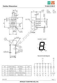 NAR131SH-F Datasheet Page 2