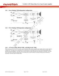 NAU8214YG Datasheet Page 17