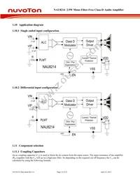 NAU8214YG Datasheet Page 19