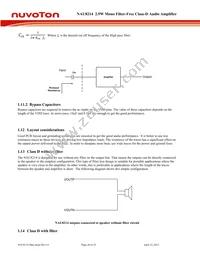 NAU8214YG Datasheet Page 20