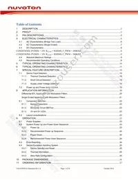 NAU83P20YG Datasheet Cover