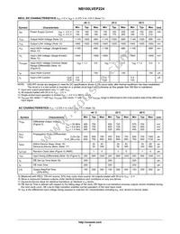 NB100LVEP224FARG Datasheet Page 5