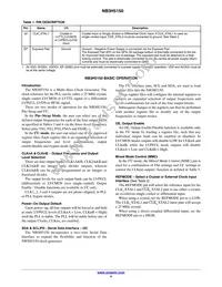 NB3H5150MNTXG Datasheet Page 4