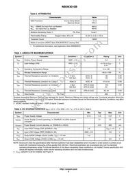 NB3N3010BDG Datasheet Page 3