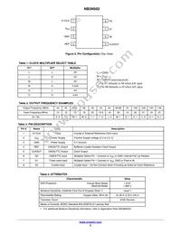 NB3N502DG Datasheet Page 2