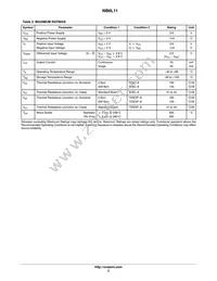 NB6L11DTR2 Datasheet Page 3