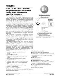 NB6L295MNG Datasheet Cover