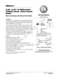 NB6L611MNR2G Datasheet Cover