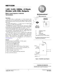 NB7V32MMNHTBG Datasheet Cover