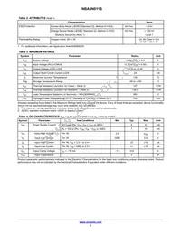 NBA3N011SSNT1G Datasheet Page 2