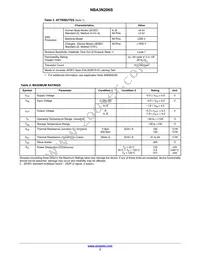 NBA3N206SDR2G Datasheet Page 3