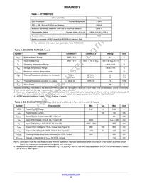 NBA3N5573MNTXG Datasheet Page 3