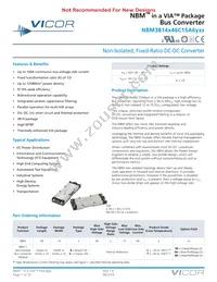 NBM3814V46C15A6T00 Datasheet Cover