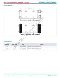 NBM3814V46C15A6T00 Datasheet Page 3