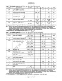 NBXDBA014LN1TAG Datasheet Page 3