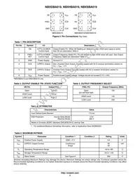 NBXSBA019LN1TAG Datasheet Page 2