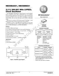 NBXSBA021LN1TAG Datasheet Cover