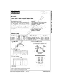 NC7S02M5 Datasheet Page 2