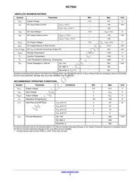 NC7S04P5X Datasheet Page 3