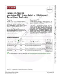 NC7SB3157P6X-F40 Datasheet Page 2