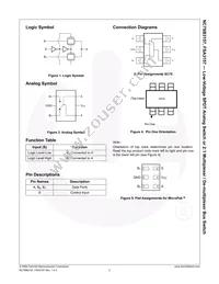 NC7SB3157P6X-F40 Datasheet Page 3