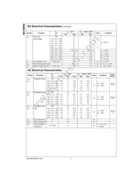 NC7SP00L6X Datasheet Page 5