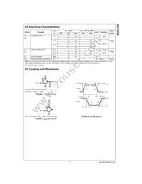 NC7ST00M5 Datasheet Page 4