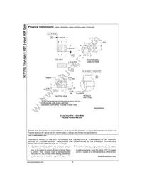 NC7ST02M5 Datasheet Page 9